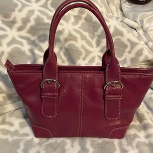 Nordstroms Leather 2 Handle Satchel